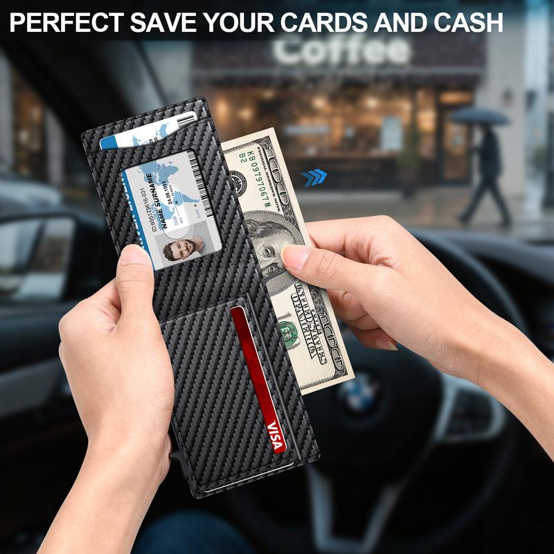 RFID Minimalist Bifold Wallet