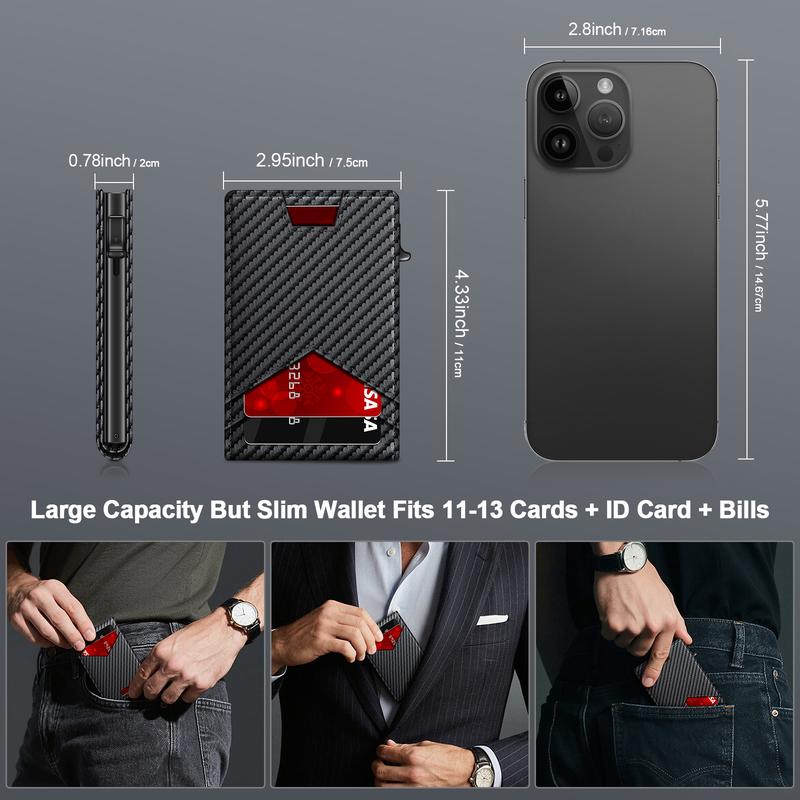 RFID Minimalist Bifold Wallet