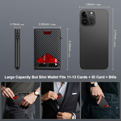 RFID Minimalist Bifold Wallet