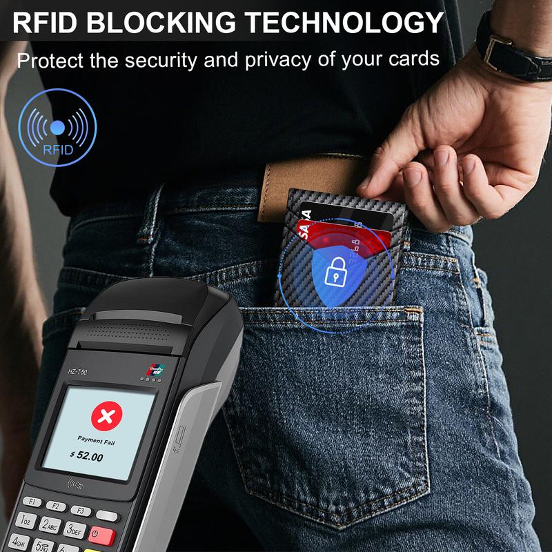 RFID Minimalist Bifold Wallet